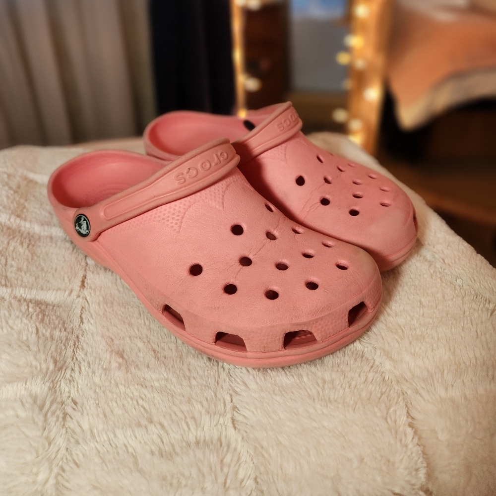 Pink CROCS Size 8